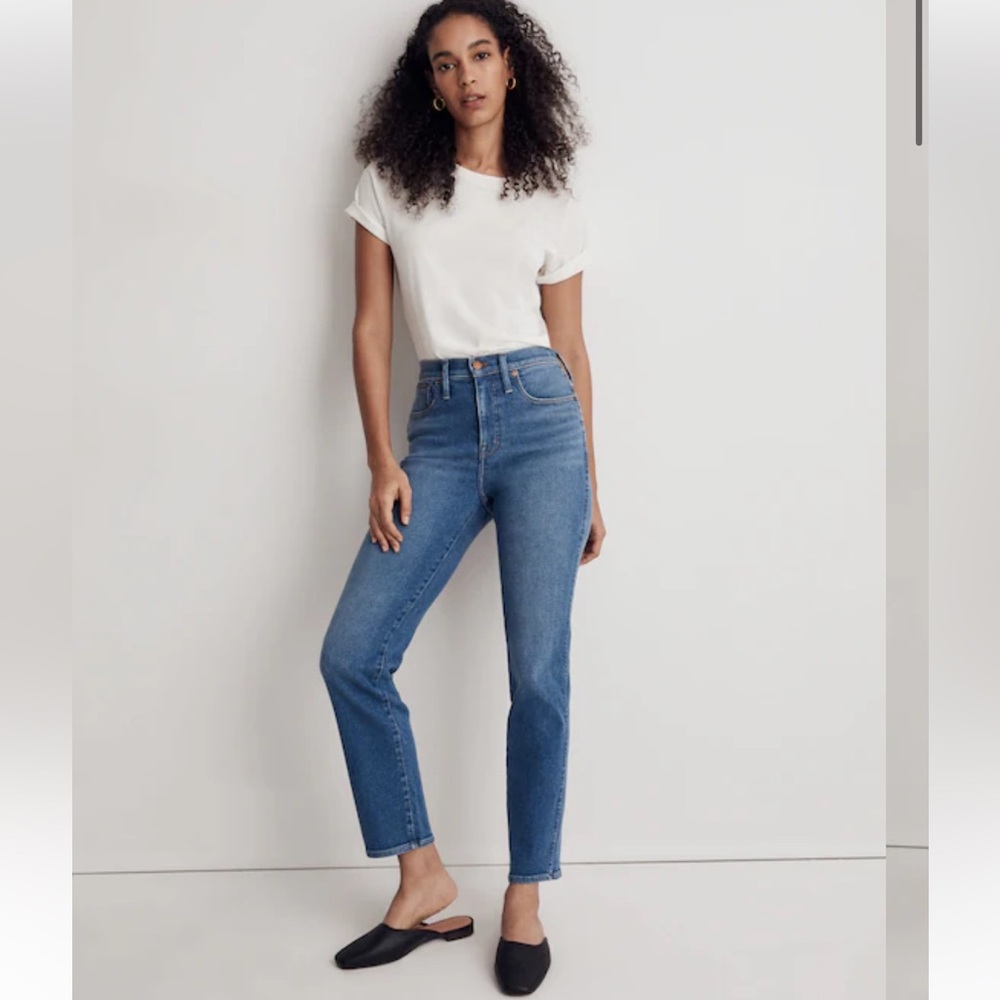 Madewell Stovepipe Jeans in Leaside Wash size 28